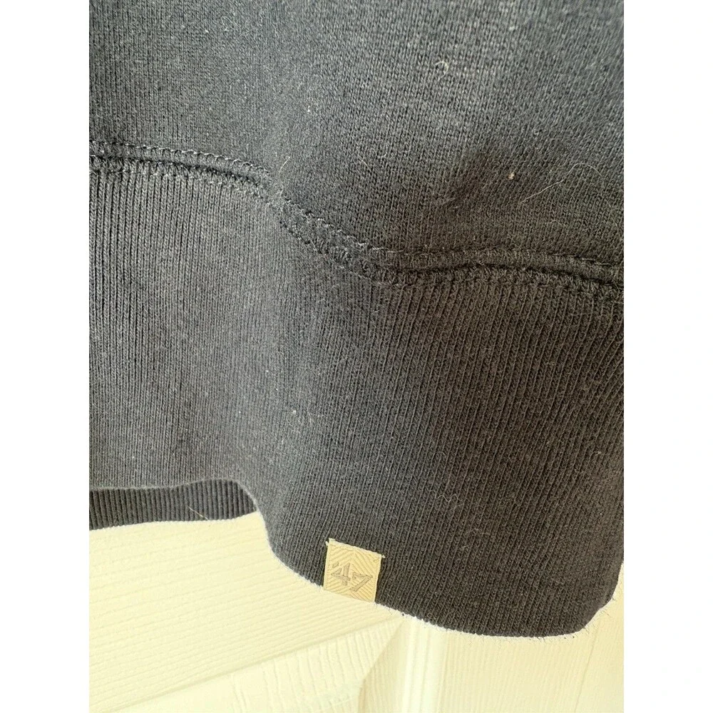 New England Patriots 47 Brand Mens Medium Navy Blue Pullover 1/4 Zip